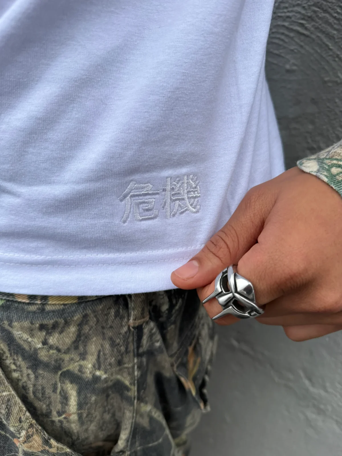 BLANK White Perfect Fit T-shirt